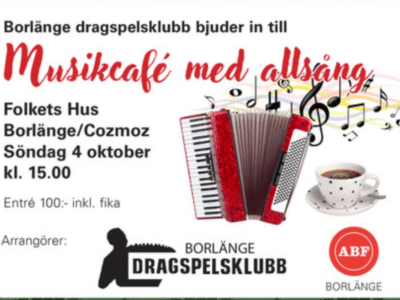 MUSIKCAFÉ MED ALLSÅNG